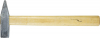 Молоток "НИЗ" оцинкованный с деревянной рукояткой, 500гр. от компании ПРОМАГ