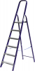 Лестница-стремянка СИБИН стальная, 6 ступеней, 124 см