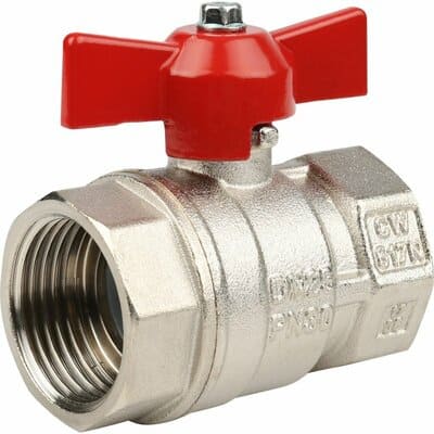 Кран шаровой ЗУБР полнопроходной 