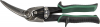 Ножницы по металлу левые удлинённые ЗУБР 280мм, прямой и левый проходной рез, рез металлических сето от компании ПРОМАГ