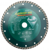 Алмазный диск 200х22,2мм STAYER "TURBO", сегментированный, сухая и влажная резка, для УШМ