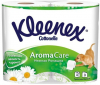 KLEENEX Туалетная бумага Нежная Ромашка трехслойная 4шт