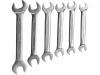Набор ЗУБР "ПРОФИ": Ключи гаечные рожковые, Cr-V сталь, хромированные, 8х19мм, 6шт от компании ПРОМАГ