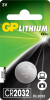 GP Lithium Литиевая дисковая батарейка CR2032 - 1 шт. в блистере