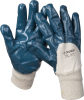 Перчатки ЗУБР "МАСТЕР" рабочие с манжетой, с нитриловым покрытием ладони, размер XL (10)