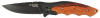 Нож ЗУБР "ПРЕМИУМ" СТРЕЛЕЦ складной универсальный, металлическая рукоятка с деревянными вставками, 1 от компании ПРОМАГ