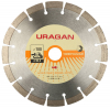 Алмазный диск 180х22,2х2,2мм URAGAN сегментный, для УШМ