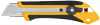 Нож OLFA с выдвижным лезвием, двухкомпонентный корпус, трещоточный фиксатор, 25мм от компании ПРОМАГ