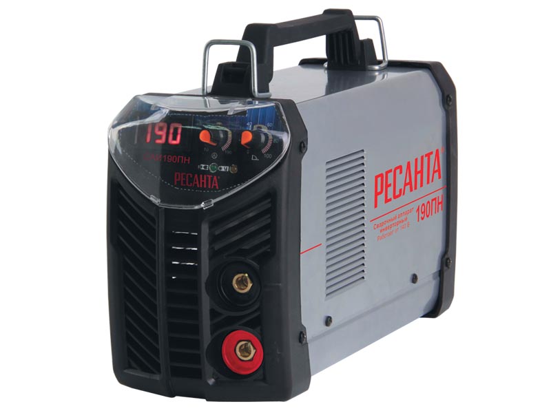 Сварочный аппарат инверторный РЕСАНТА САИ 190ПН, 220В,