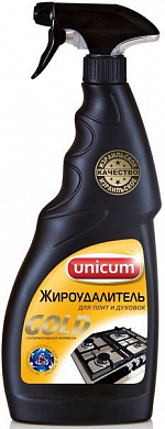 UNICUM/BAMi Жироудалитель Gold для чистки плит духовок кастрюль 750 мл UNICUM 4650058300353 