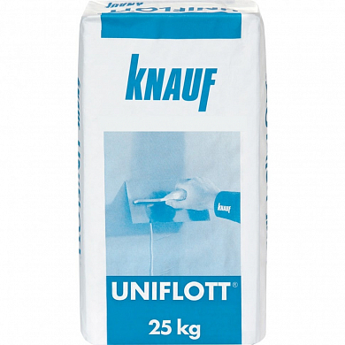 Шпаклевка гипсовая Knauf Унифлот, 25 кг. РОССИЯ 108979 
