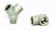 ELITECH Тройник  Y-образный 2х1/4" (мама), 1х1/4" (папа), 20шт  0704.005304 