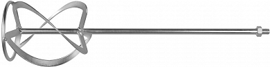Насадка ЗУБР "ЭКСПЕРТ" для миксеров ЗМР-1200Э-1, перемешивание снизу-вверх, М14, d 120, L=590 мм от компании ПРОМАГ