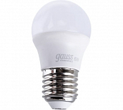 Лампа светодиодная LED 6 Вт 450 Лм 4100К белая Е27 Шар Elementary Gauss GAUSS 53226 