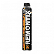 Пена монтажная REMONTIX PRO 65 Fire Stop - огнестойкая, под пистолет, до 65л., 850мл. REMONTIX REM-PRO 65 Fire Stop  
