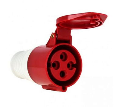 Розетка переносная ССИ-214 MAGNUM 16А 3Р+РЕ 380В IP44 IEK PSN22-016-4 