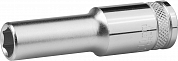 Торцовая головка KRAFTOOL "INDUSTRIE QUALITAT", удлиненная, Cr-V, FLANK, хромосатинированная, 1/2",  KRAFTOOL 27807-11_z01 