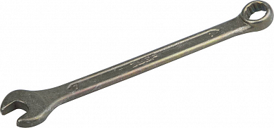 Ключ комбинированный ЗУБР серия "Т-80", хромованадиевая сталь, зелёный цинк, 7мм от компании ПРОМАГ