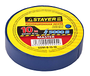 Изолента STAYER "MASTER" синяя, ПВХ, 5000 В, 15мм х 10м STAYER 88787 