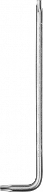 Ключ ЗУБР "ЭКСПЕРТ" имбусовый длинный, Cr-Mo, сатинированное покрытие, TORX 10 от компании ПРОМАГ