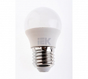 Лампа светодиодная LED 7вт E27 белый матовый шар ECO IEK LLE-G45-7-230-40-E27 