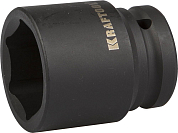 Торцовая головка KRAFTOOL "INDUSTRIE QUALITAT" ударная (3/4"), FLANK, Cr-Mo, фосфатированная, 32 мм KRAFTOOL 27945-32_z01 