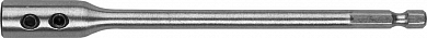 Удлинитель для сверл перьевых ЗУБР "МАСТЕР" с имбусовым ключом, шестигранный хвостовик 1/4", 150мм