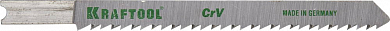 Полотна KRAFTOOL, U101B, для эл/лобзика, Cr-V, по дереву, ДСП, ДВП, чистый рез, US-хвост., шаг 2,5мм от компании ПРОМАГ