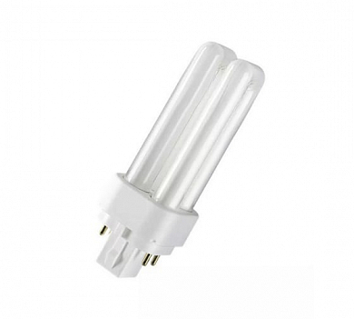 Лампа энергосберегающая КЛЛ 26Вт Dulux D/E 26/830 4p G24q-3 Osram (327235) LEDVANCE 327235 