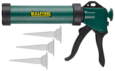 Пистолет для герметика KRAFTOOL "KraftSeal" 06677, закрытый, 320мл от компании ПРОМАГ