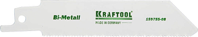 Полотно KRAFTOOL "INDUSTRIE QUALITAT", S522EF, для эл/ножовки, Bi-Metall, по металлу, шаг 1,4мм, 80м от компании ПРОМАГ