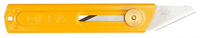 Нож OLFA хозяйственный металлический корпус, с выдвижным 2-х сторонним лезвием, 18мм от компании ПРОМАГ