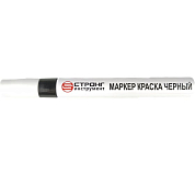 Маркер краска STR строительный, черный Strong СТМ-60108005 