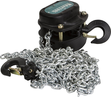 Таль цепная KRAFTOOL шестеренная, 1т / 3м KRAFTOOL 43087-1 