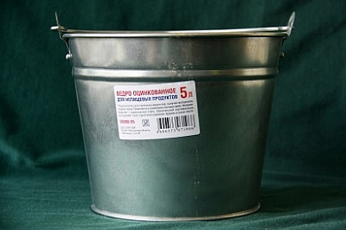 Ведро оцинкованное для непищевых продуктов, 5 л  39300-05 