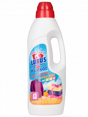 LUXUS PROFESSIONAL Средство жидкое для стирки цветного белья 1000мл Россия Luxus 4607055251683 