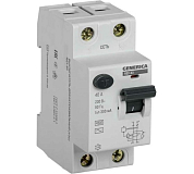 УЗО ВД1-63 2Р 40А 100мА GENERICA IEK MDV15-2-040-100 