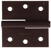 Петля дверная STAYER "MASTER" разъемная, цвет коричневый, левая, 75мм STAYER 37613-75-3L 