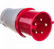 Вилка кабельная 32А 3Р+N+Е IP44 переносная 380В EKF ps-025-32-380 