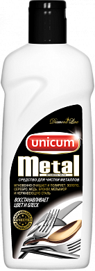 UNICUM Средство для чистки изделий из драгоценных и цветных металлов 380 мл UNICUM 4650058302333 