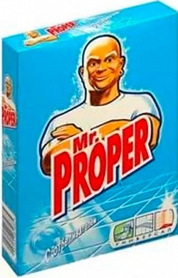 MR PROPER Моющий порошок для уборки с отбеливателем 400г Mr.Proper 5413149031685 