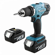 Makita Дрель ак,18В,2х3АчLi-ion,БЗП-13мм,0-400\1300об\м,42\27Нм,1.8кг,чем/DDF 453RFE заказать на isnab.ru