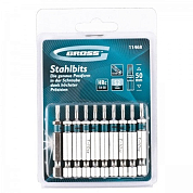 Набор бит Torx10 х 50, сталь S2, 10 шт. Gross GROSS 11468 
