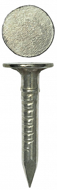 Гвозди ЗУБР оцинкованные с большой потайной головкой, по дереву/листовому металлу, 3,0х20мм, ТФ6, 50