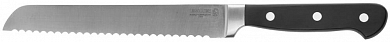 Нож LEGIONER "FLAVIA" хлебный, пластиковая рукоятка, лезвие из молибденванадиевой стали, 200мм от компании ПРОМАГ