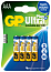 GP Алкалиновые батарейки Ultra Plus 24AUP-2CR4 -4 шт. на блистере