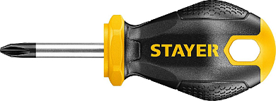 Отвертка STAYER "MASTER", Сr-V, PH № 1-38мм от компании ПРОМАГ