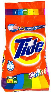 TIDE Стиральный порошок автомат Color 3кг TIDE 5413149343436 