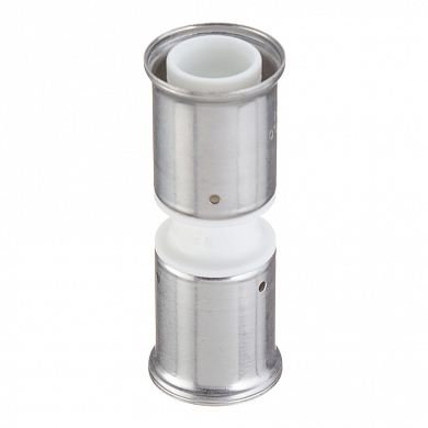 Муфта пресс 32х32 ПВДФ белая (15PKW-3232) Henco 15PKW-3232 