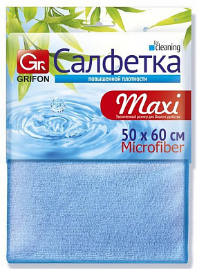GRIFON салфетка из микрофибры MAXI 50 * 60 см 1 шт